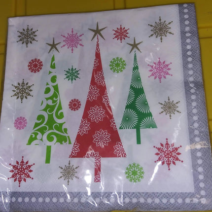 Contemporary Trees - Lunch Napkins (16ct) Party Expo  