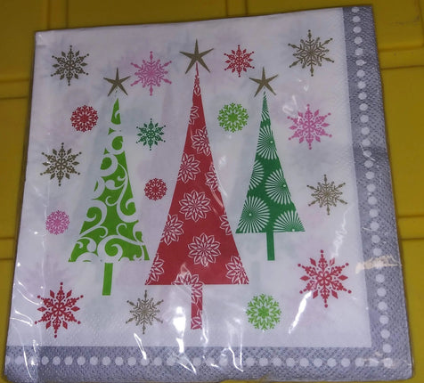 Contemporary Trees - Lunch Napkins (16ct) Party Expo  