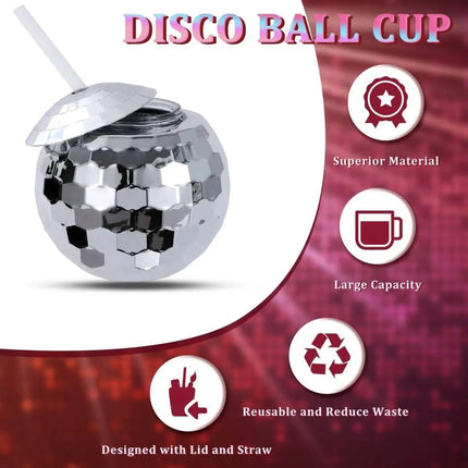 Disco Ball Tumbler (1ct) - Party Expo