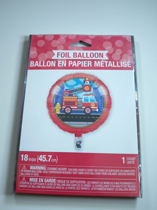 Flaming Fire Truck Decor Party Pack Party Expo  