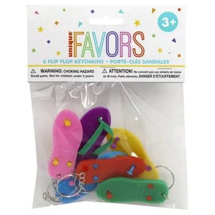 Flip Flop Keychains - Party Expo