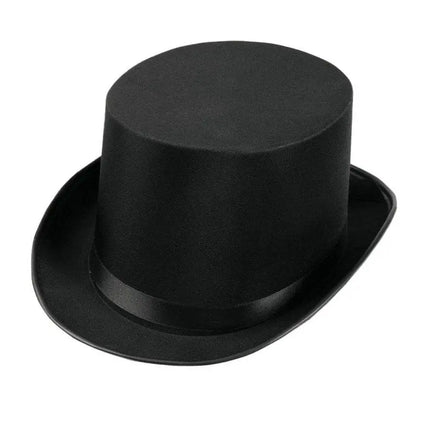 Gentleman Deluxe Satin Top Hat - Party Expo