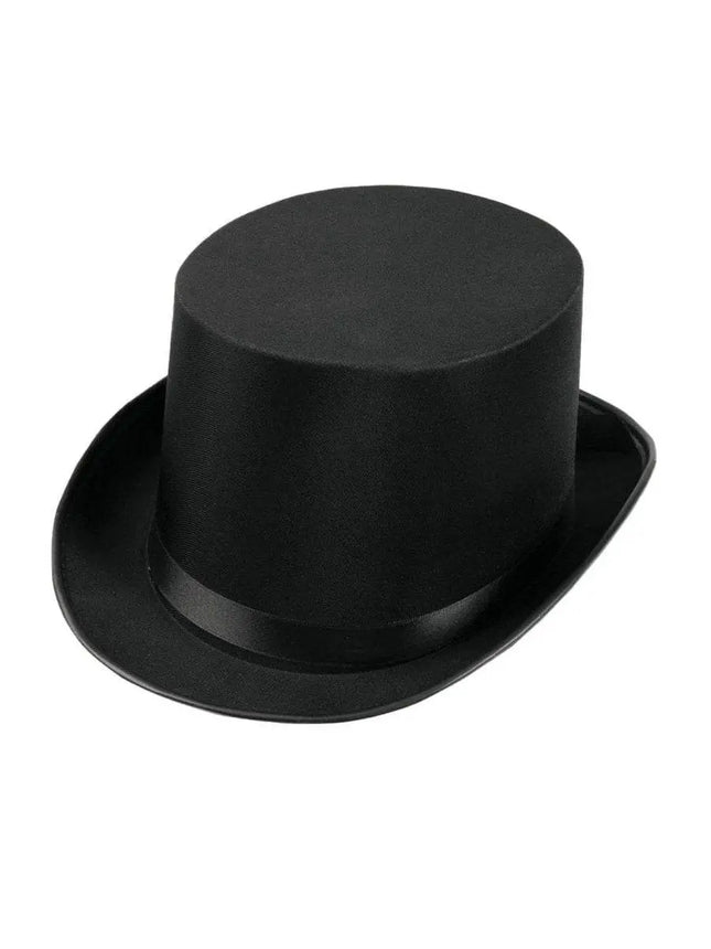 Gentleman Deluxe Satin Top Hat - Party Expo