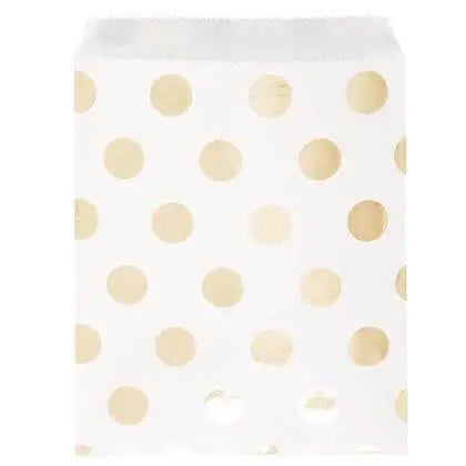 Gold Dot Treat Bag - Party Expo