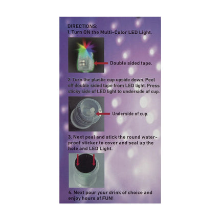 LED 16 oz. Disposable Party Cups Party Expo  