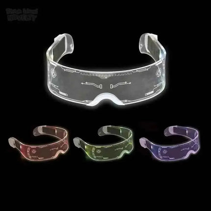 Light-Up Futuristic Novelty Eyewear (1ct) Party Expo  
