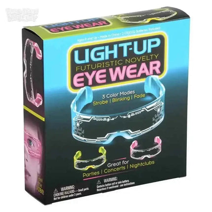 Light-Up Futuristic Novelty Eyewear (1ct) Party Expo  