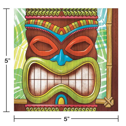 Luau - Tiki Time Beverage Napkins (100ct) Party Expo  