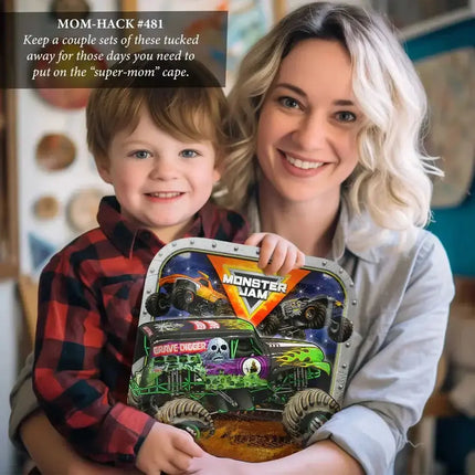 Monster Jam - 9" Dinner Plates (8ct) Party Expo  