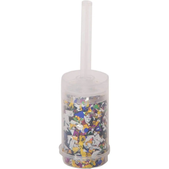 Multi-color Push-up Confetti Popper - Party Expo