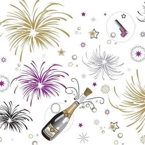 New Year's Party Plastic Tablecover - Party Expo