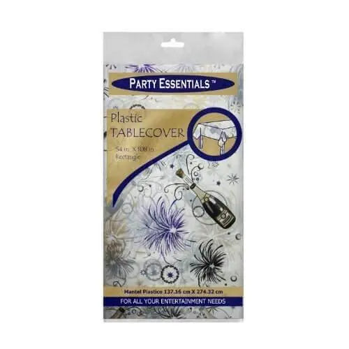 New Year's Party Plastic Tablecover - Party Expo