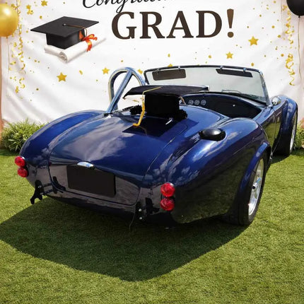 Oversized Graduation Cap Car Decoration - Black (1ct) Party Expo  