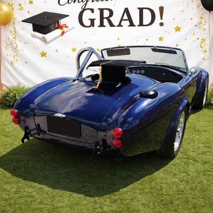 Oversized Graduation Cap Car Decoration - Black (1ct) Party Expo  