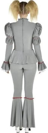 Pennywise Woman Costume, Chapter Two ( Adult Large 10-12) - Party Expo