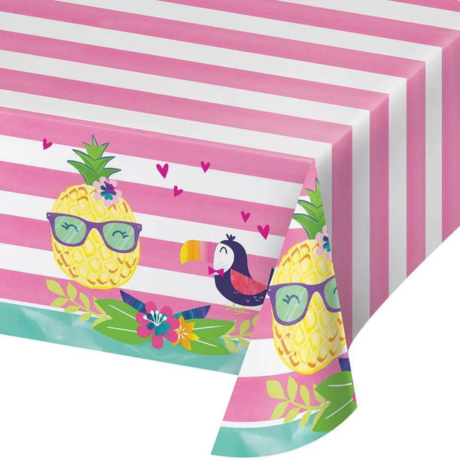 Pineapple N Friends - Plastic Tablecover - Party Expo