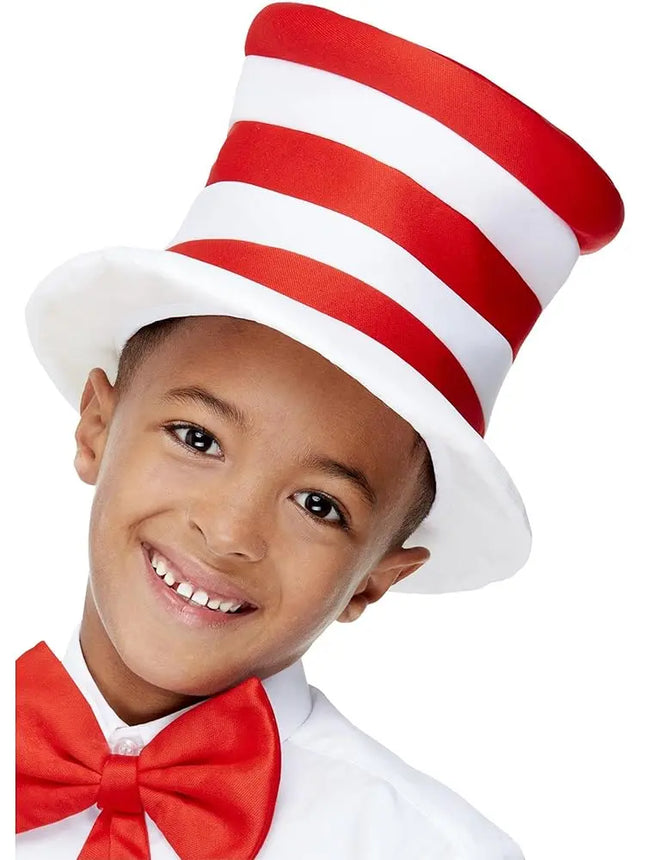 Red Stripy Hat Party Expo  