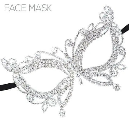Rhinestone Butterfly Mask (1ct) - Party Expo