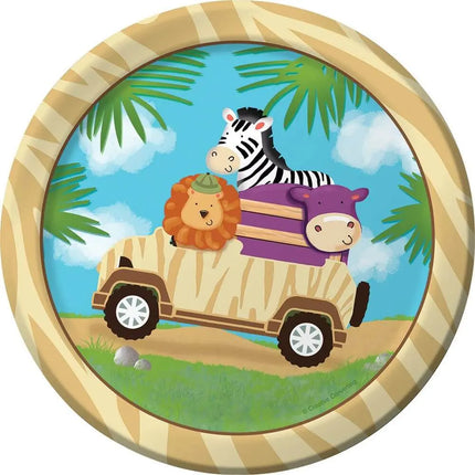 Safari Adventure - 7" Dessert Plates (8ct) Party Expo  