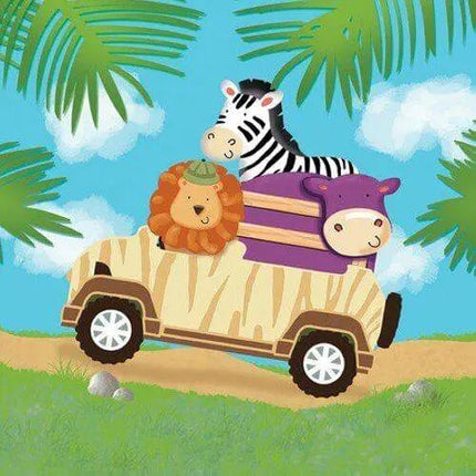 Safari Adventure - Lunch Napkins (16ct) - Party Expo