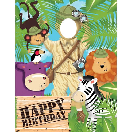 Safari Adventure - Photo Op Banner - Party Expo
