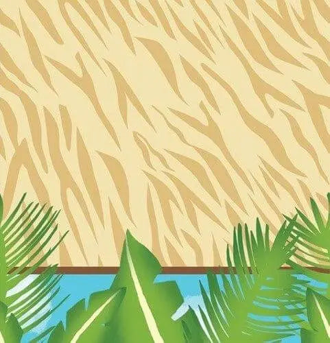 Safari Adventure - Plastic Tablecover - Party Expo