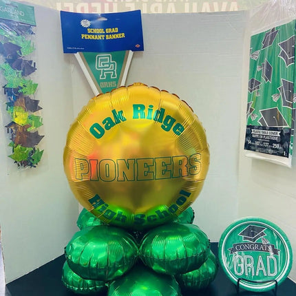 School Grad Pennant Banner - Oak Ridge High School Party Expo  