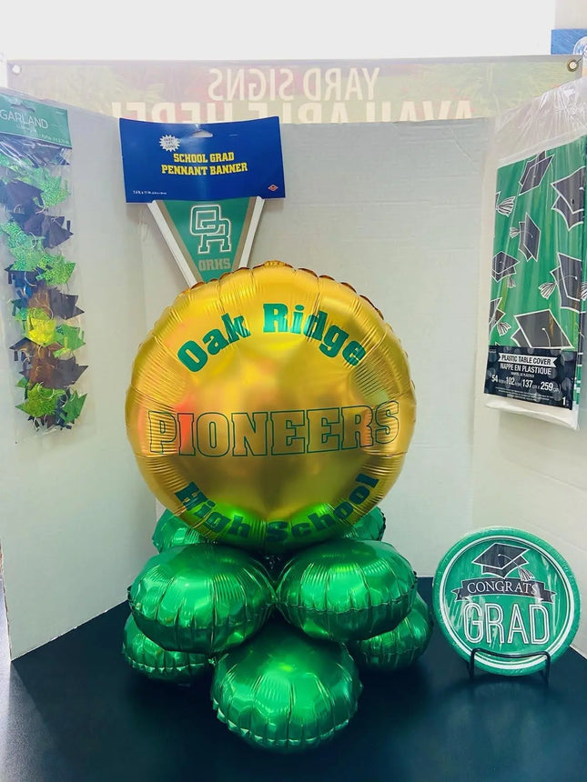 School Grad Pennant Banner - Oak Ridge High School Party Expo  