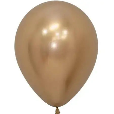 Sempertex - 11" Reflex Gold Latex Balloons (25 pieces) Party Expo  