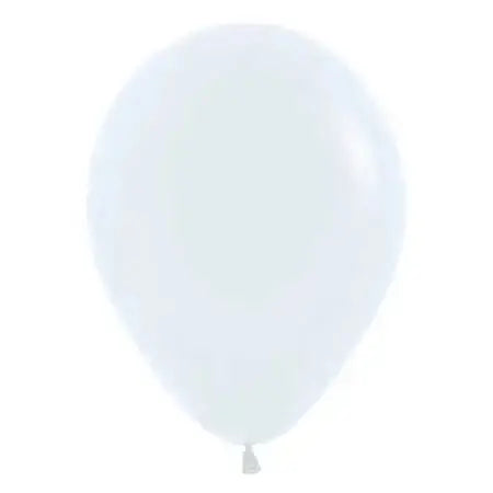 Sempertex - 18" Fashion White Latex Balloon (6 count) Party Expo  