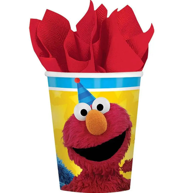 Sesame Street - 9oz Paper Cups (8ct) - Party Expo