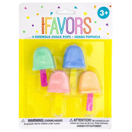 Sidewalk Chalk Pops (4ct) - Party Expo