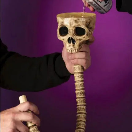Skeleton Beverage Funnel Party Expo  