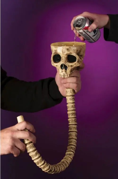 Skeleton Beverage Funnel Party Expo  