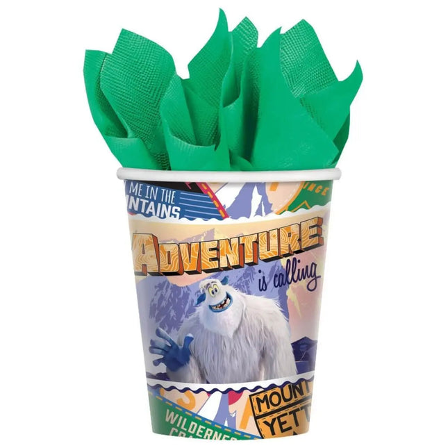 Small Foot - 9oz Paper Cups (8ct) - Party Expo