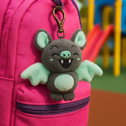 Spooky Squad Backpack Buddies Clip - Bat Party Expo  