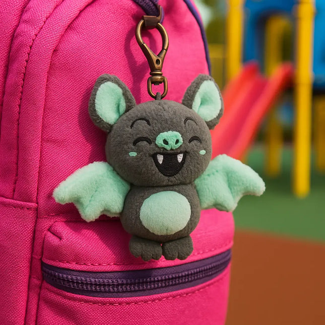 Spooky Squad Backpack Buddies Clip - Bat Party Expo  