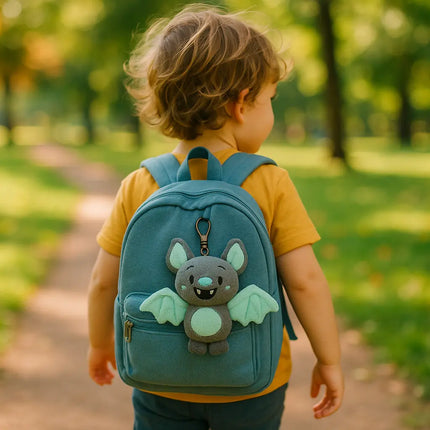 Spooky Squad Backpack Buddies Clip - Bat Party Expo  