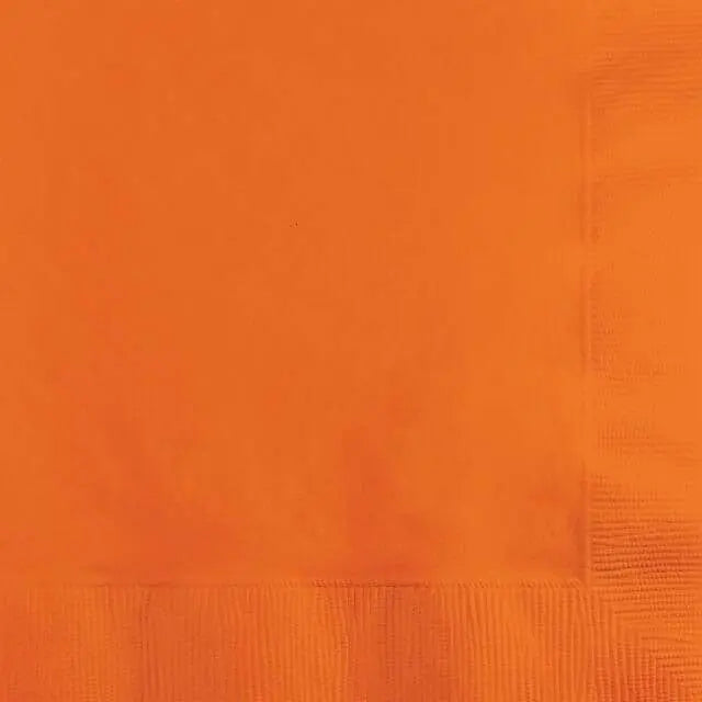 Sunkissed Orange Beverage Napkins (16ct) - Party Expo