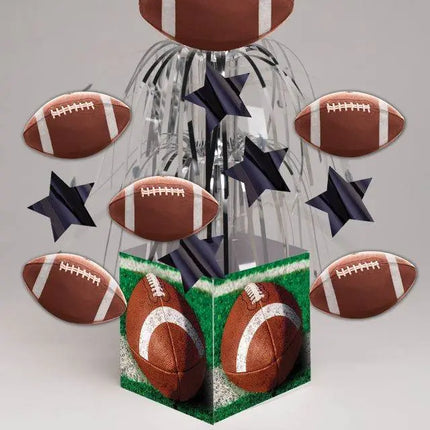 Tailgate Rush Foil Centerpiece with Base - Party Expo
