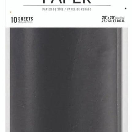 Tissue Paper - Black (1ct) - Party Expo
