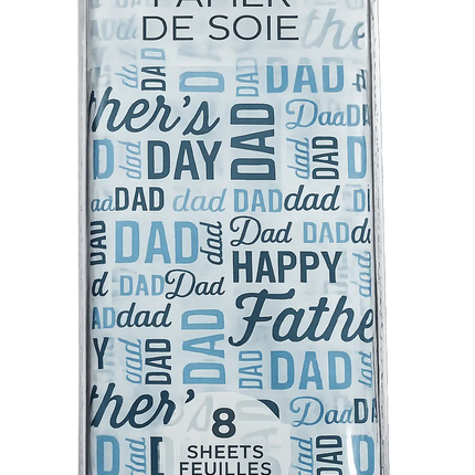 Tissue Paper Happy Father's Day Dad - (8 sheets) Party Expo  