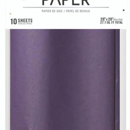 Tissue Paper - Purple (10ct) - Party Expo