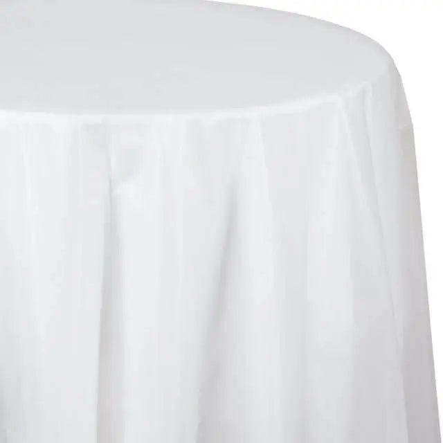 Touch of Color - Clear Octagonal Plastic Tablecover - Party Expo
