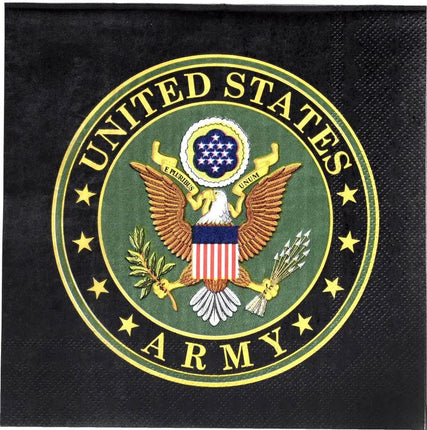 U.S. Army - Lunch Napkins (16ct) - Party Expo