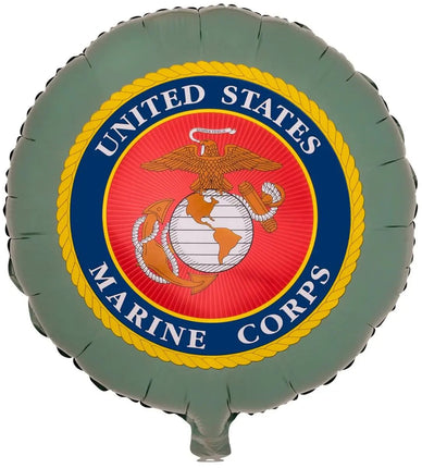 U.S. Marines - 18" Marine Seal Mylar Balloon Party Expo  