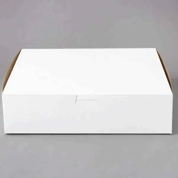 White Bakery Box - 10" x 10" x 2.5" Party Expo  