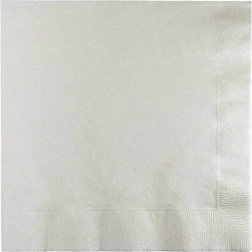 White Lunch Napkins (16ct) - Party Expo