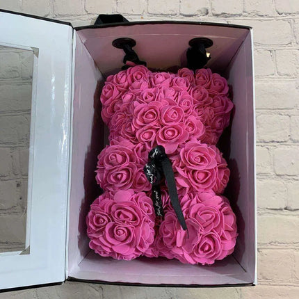 Always & Forever - Rose Flower Bear (1ct) - Party Expo