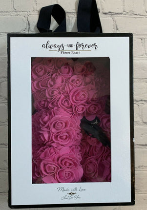 Always & Forever - Rose Flower Bear - SKU: - UPC:739205310668 - Party Expo